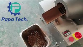 কোকো পাউডার আবরণ সঙ্গে তারিখ বল