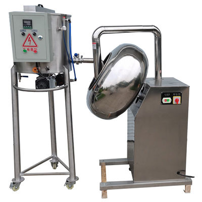 ভালো দাম 220V 380V চকলেট প্যানিং মেশিন 32 ঘন্টা প্রতি মিনিটে পোলিশিং মেশিন অনলাইন